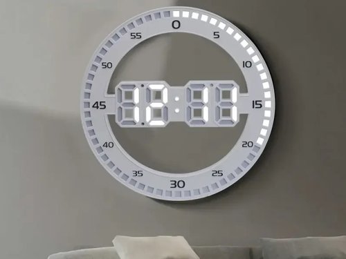 Wecker LED elektronisches Thermometer mit Alarm