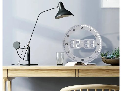 Wecker LED elektronisches Thermometer mit Alarm