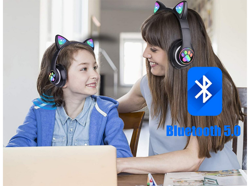 Drahtlose Bluetooth-Kopfhörer FM-Radio MP3 - Weiß