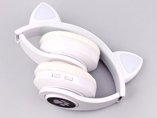 Drahtlose Bluetooth-Kopfhörer FM-Radio MP3 - Weiß