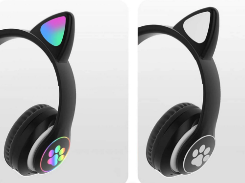Drahtlose Bluetooth-Kopfhörer FM-Radio MP3 - Schwarz