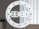 Wecker LED elektronisches Thermometer mit Alarm