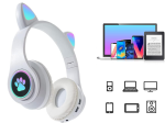 Drahtlose Bluetooth-Kopfhörer FM-Radio MP3 - Weiß